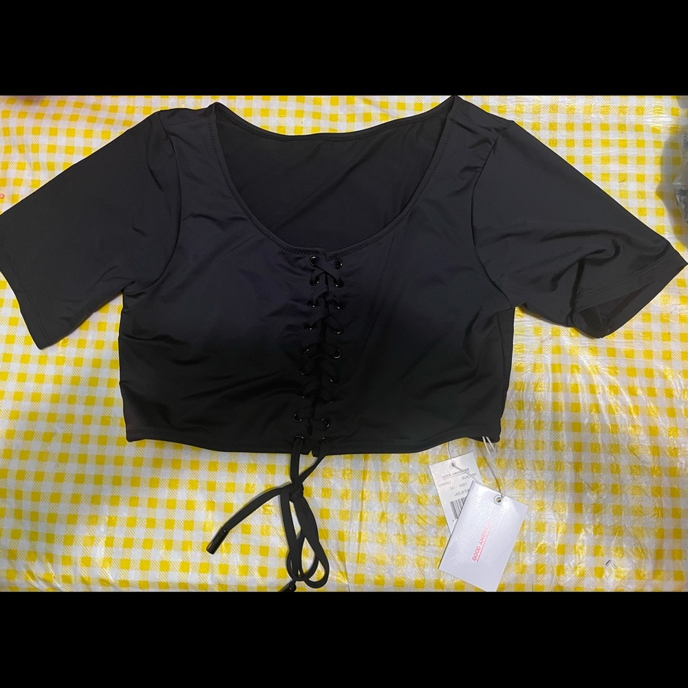 Good American crop tops size 4